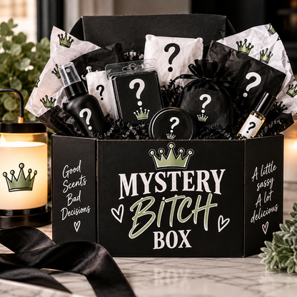 Mystery Bitch Box – Surprise Home & Body Fragrance Gift Box | $36+ Value