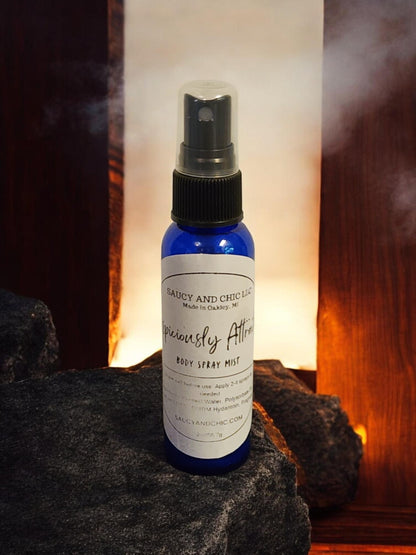 Suspiciously Attractive Body Mist | Warm, Woodsy & Seductive Fragrance Spray