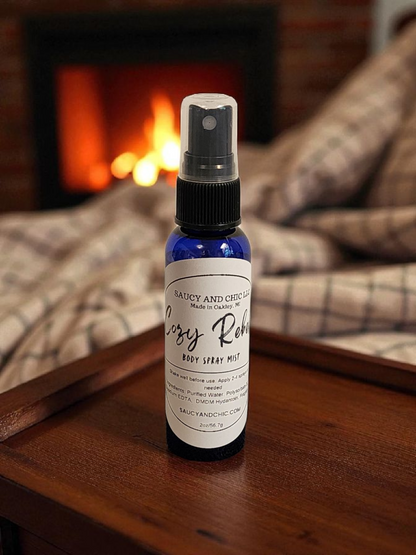 Cozy Rebel Body Mist Spray – Warm, Bold & Long-Lasting Fragrance
