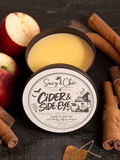 Cider & Side-Eye Wickless Candle | Apple Cider Home Fragrance