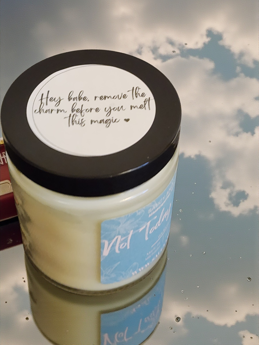 Not Today Darling – Sassy Wickless Candle | Bold, Funny, No Flame Home Decor