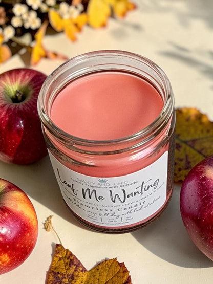 Leaf Me Wanting Wickless Candle – Fresh & Cozy Autumn Home Fragrance
