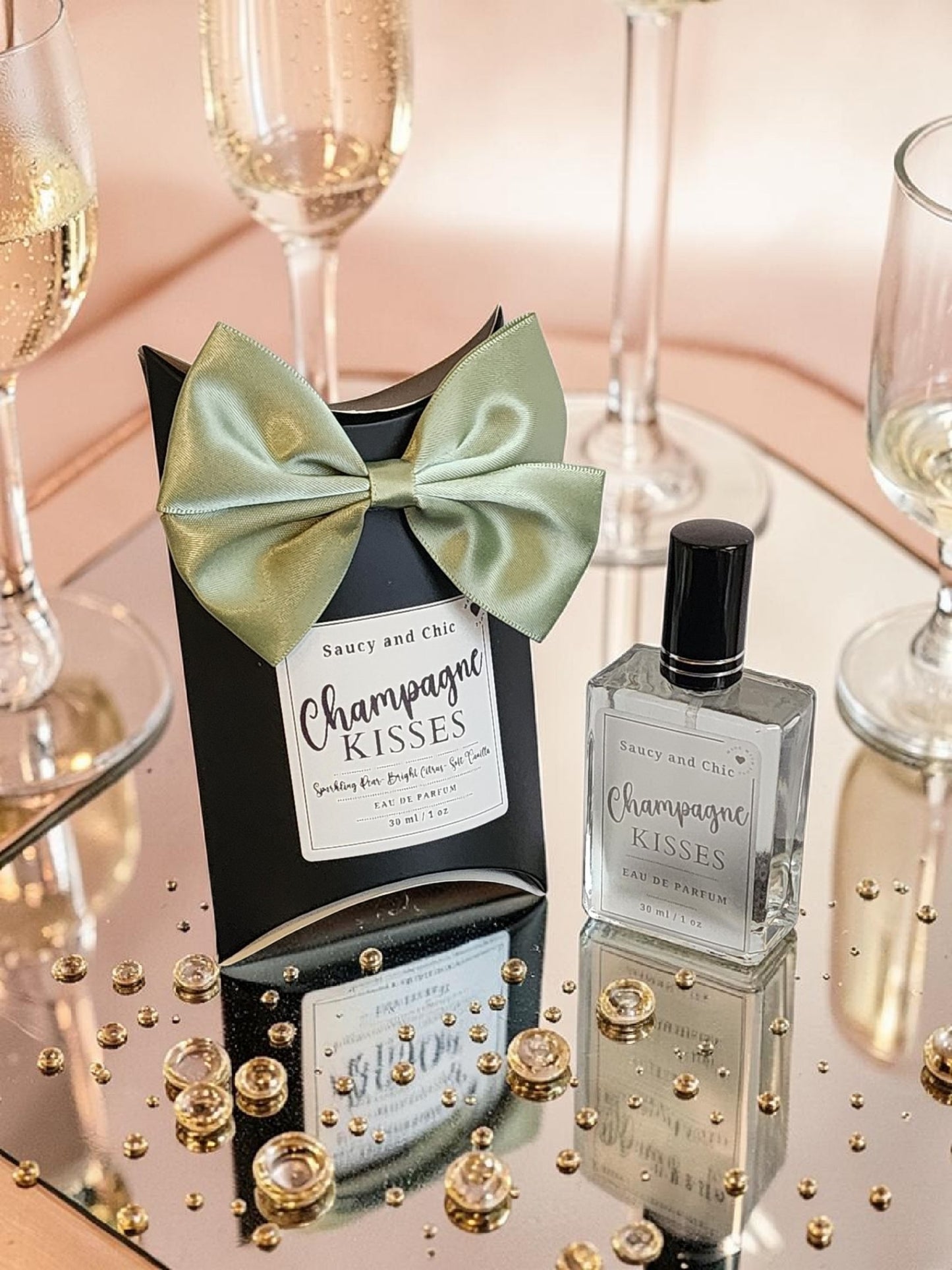 Champagne Kisses Perfume – Sparkling Champagne & Juicy Pear Fragrance for Women