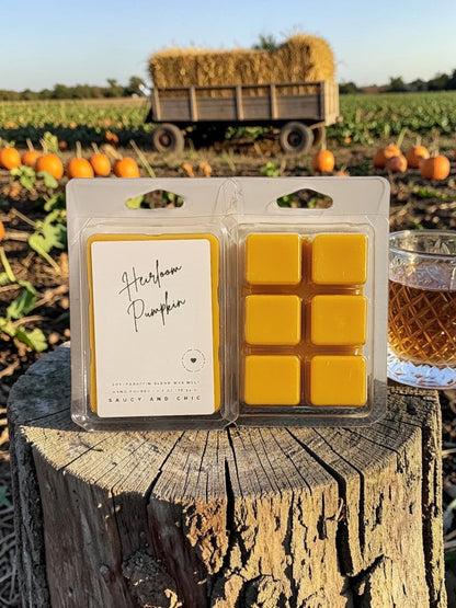 Heirloom Pumpkin Wax Melt – Cozy Fall Home Fragrance with Warm Spiced Pumpkin Notes