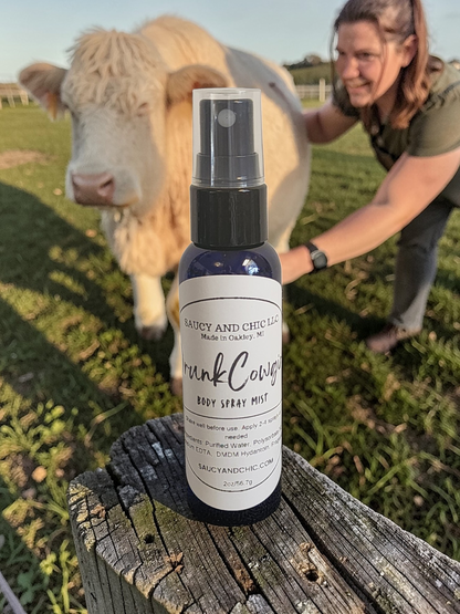 Drunk Cowgirl Body Mist – Mandarin, Coconut & Leather Sweet Western Perfume Spray
