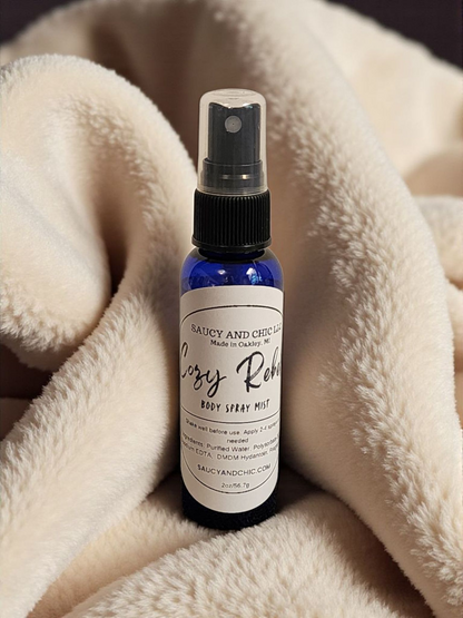Cozy Rebel Body Mist Spray – Warm, Bold & Long-Lasting Fragrance