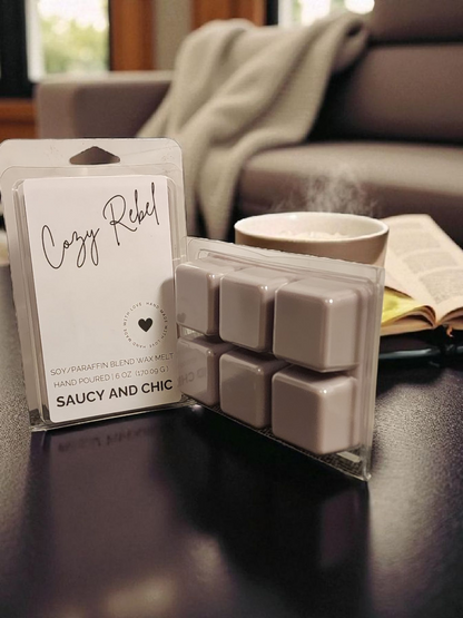 Cozy Rebel Wax Melt | Warm Masculine Woodsy Home Fragrance