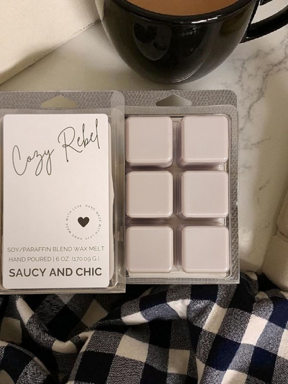 Cozy Rebel Wax Melt | Warm Masculine Woodsy Home Fragrance