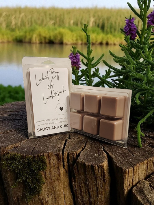 Licked by a Lumberjack Wax Melt | Long-Lasting Masculine Home Scent