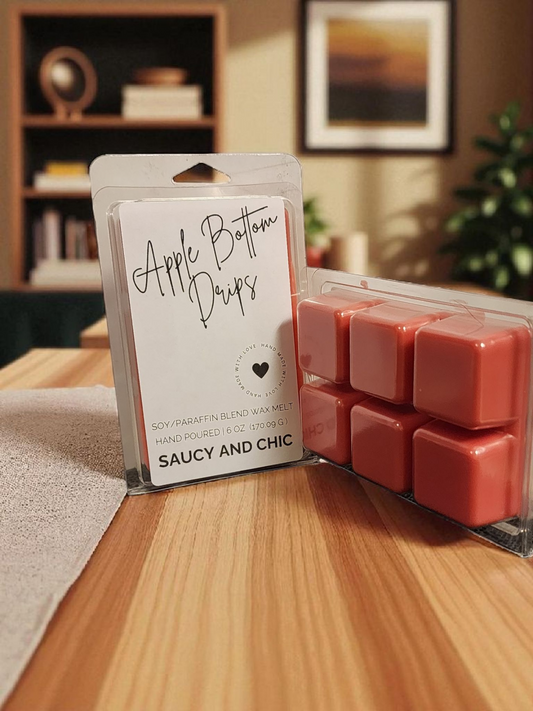 Apple Bottom Drips Wax Melt | Sweet & Warm Autumn Home Scent