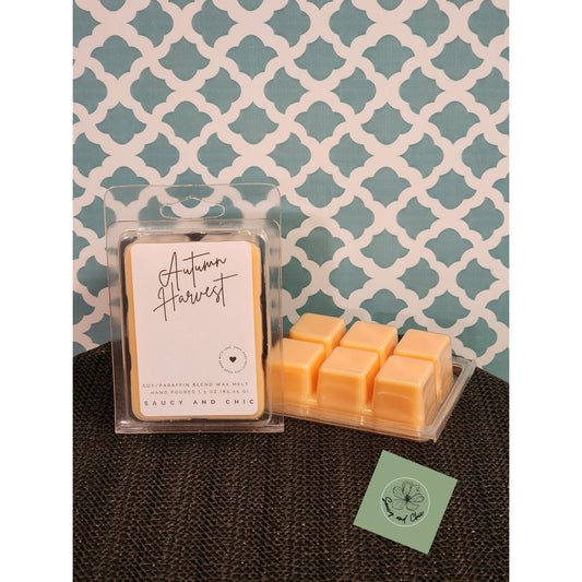 Autumn Harvest wax melt - Saucy and Chic