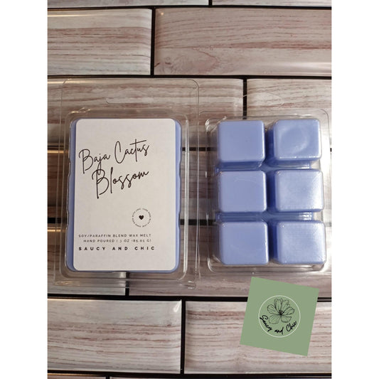 Baja cactus blossom wax melt - Saucy and Chic