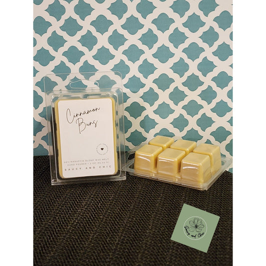 Cinnamon buns wax melts - Saucy and Chic
