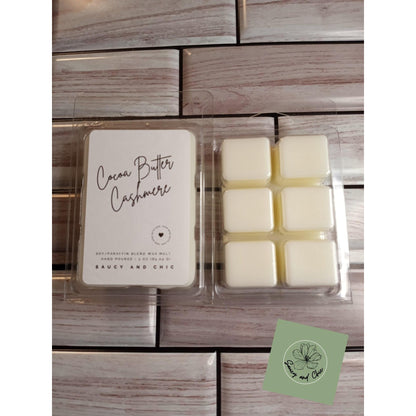 Cocoa Butter Cashmere wax melt - Saucy and Chic