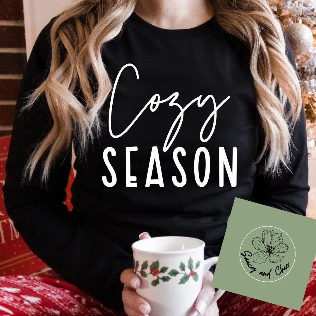 Cozy season sweatshirt - Saucy and Chic