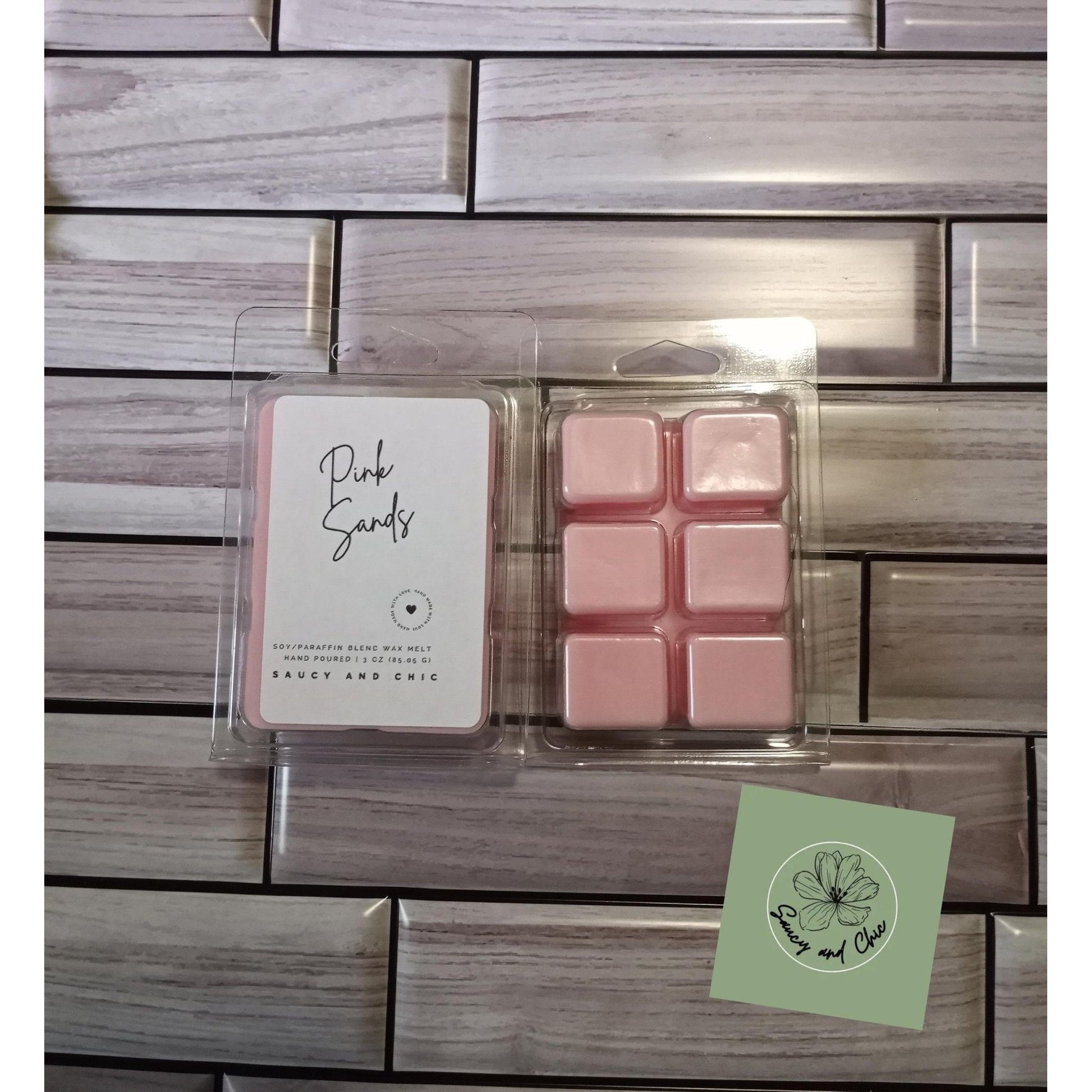 Pink Sands wax melt - Saucy and Chic