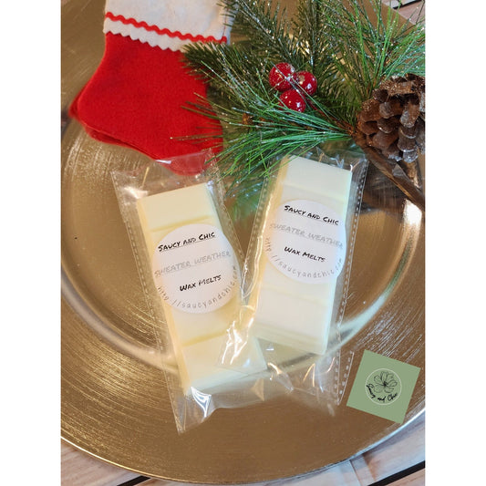 Sweater Weather Wax Melt - Saucy and Chic