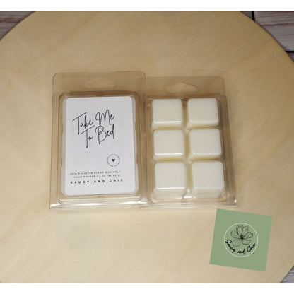 Take me to bed wax melt - Saucy and Chic